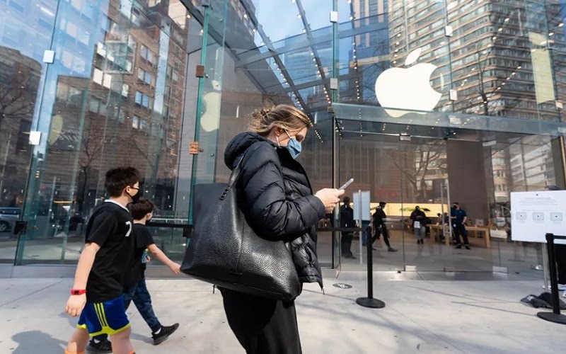 toko apple di new york